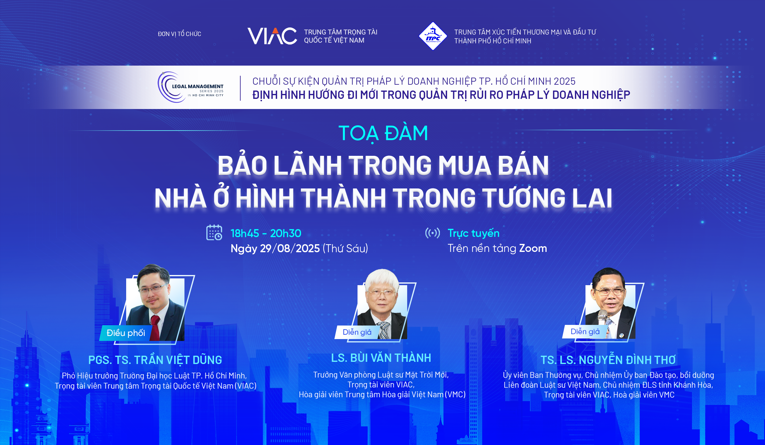 [LMS 2025] Tọa đàm trực tuyến: “Bảo lãnh trong mua bán nhà ở hình thành trong tương lai” khép lại Chuỗi sự kiện LMS 2025